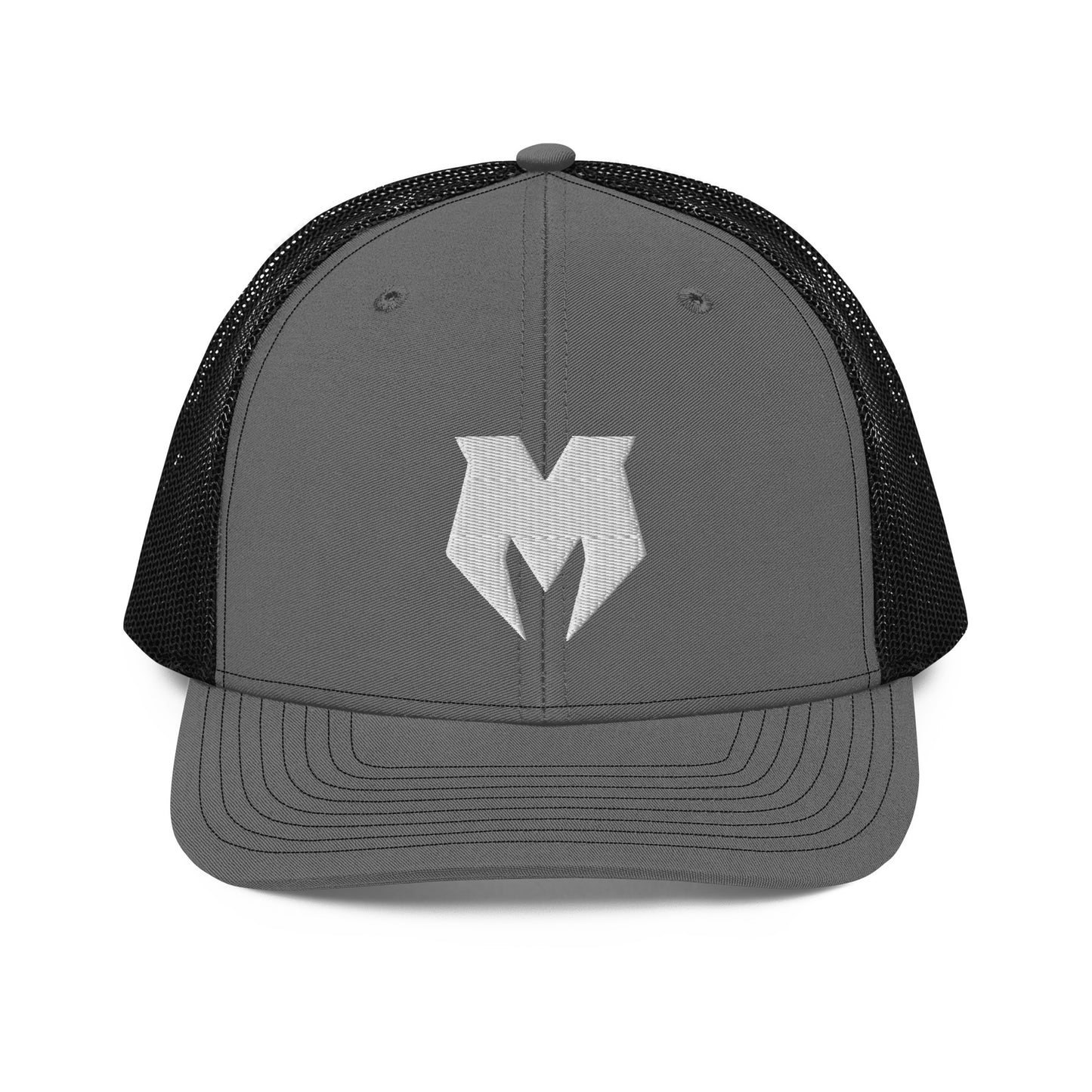 M Burg Wht M Trucker Cap Snapback