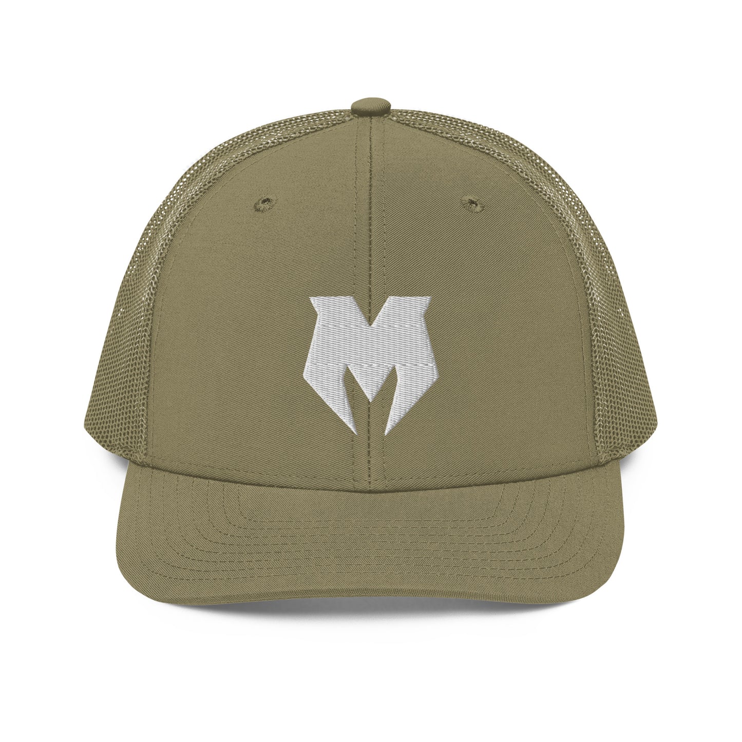 M Burg Wht M Trucker Cap Snapback